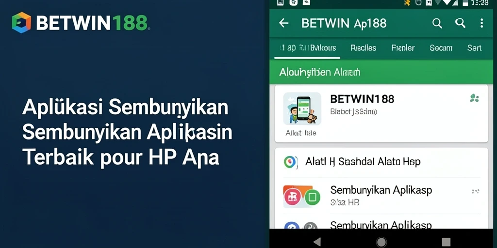Tampilan antarmuka BETWIN188 yang intuitif dan sederhana.