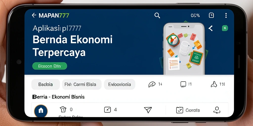 Tampilan antarmuka MAPAN777 yang informatif dan mudah digunakan.